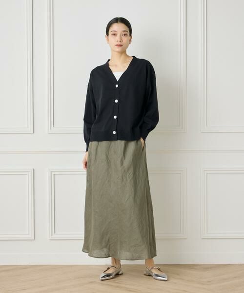 INED / イネド カーディガン・ボレロ | Vネックカーディガン | 詳細20