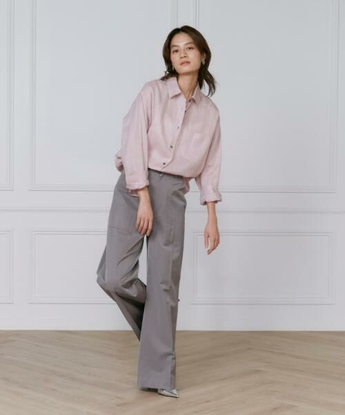 INED / イネド シャツ・ブラウス | リネンレギュラーカラーシャツ | 詳細25