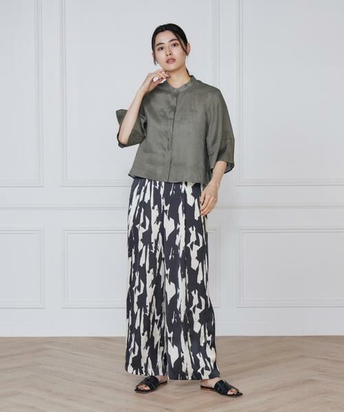 INED / イネド シャツ・ブラウス | リネンコクーンスリーブブラウス | 詳細11