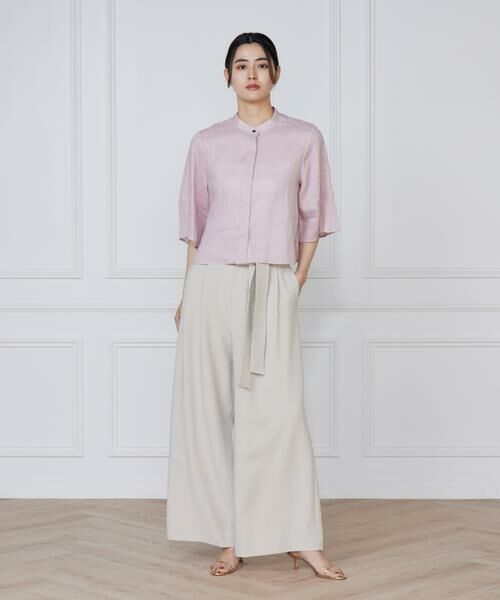 INED / イネド シャツ・ブラウス | リネンコクーンスリーブブラウス | 詳細14