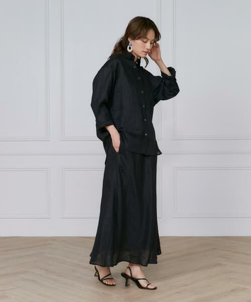 INED / イネド シャツ・ブラウス | 《大きいサイズ》リネンレギュラーカラーシャツ | 詳細29