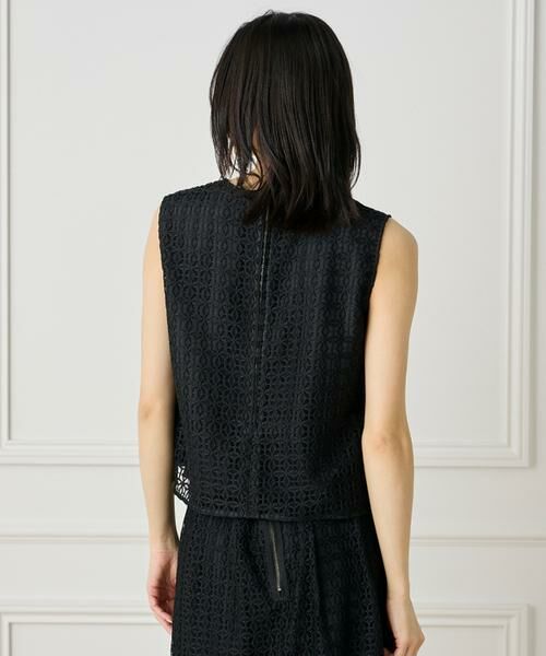 INED / イネド シャツ・ブラウス | ノースリーブレースブラウス | 詳細11