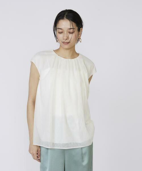 INED / イネド シャツ・ブラウス | チュールブラウス | 詳細25