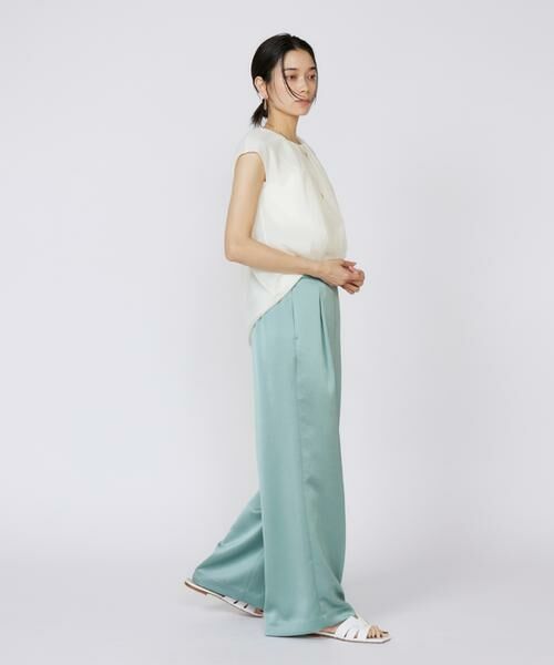 INED / イネド シャツ・ブラウス | 《大きいサイズ》チュールブラウス | 詳細3