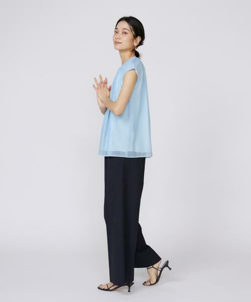 INED / イネド シャツ・ブラウス | 《大きいサイズ》チュールブラウス | 詳細8