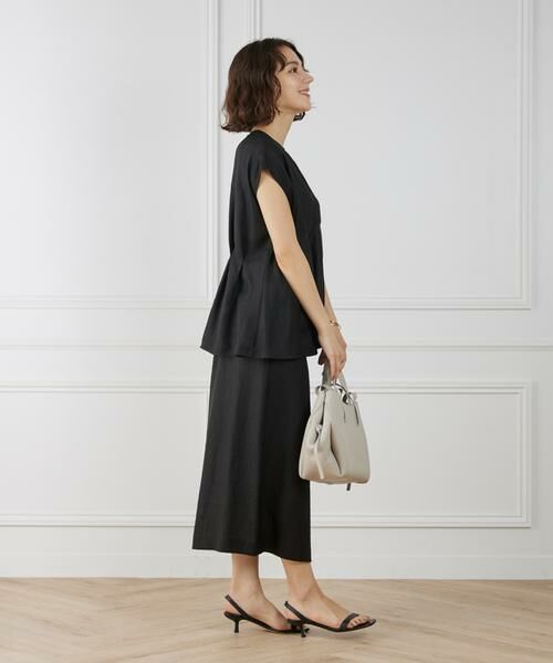 INED / イネド シャツ・ブラウス | 《大きいサイズ》タックデザインブラウス | 詳細10