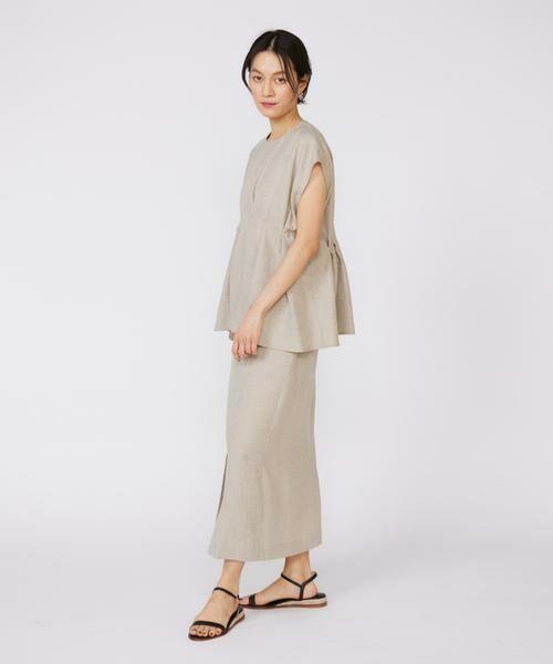 INED / イネド シャツ・ブラウス | 《大きいサイズ》タックデザインブラウス | 詳細3