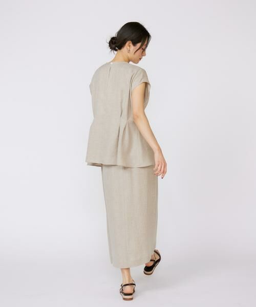 INED / イネド シャツ・ブラウス | 《大きいサイズ》タックデザインブラウス | 詳細4