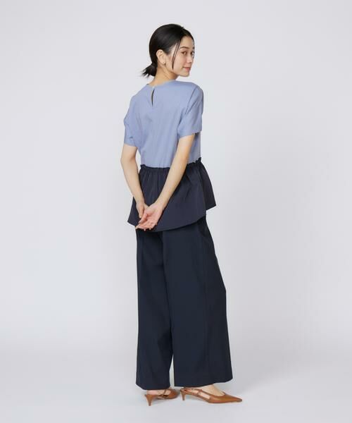 INED / イネド Tシャツ | ドッキングペプラムカットソー | 詳細18