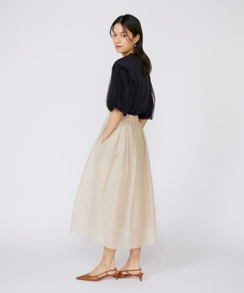 INED / イネド Tシャツ | 袖チュールカットソー | 詳細6