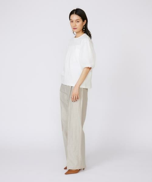 INED / イネド Tシャツ | 袖チュールカットソー | 詳細9