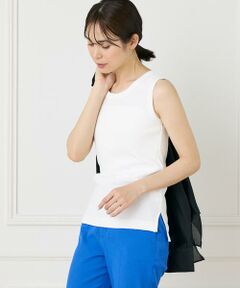 INED / イネド タンクトップ | コットンリブタンクトップ《YVON》