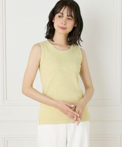 INED / イネド タンクトップ | コットンリブタンクトップ《YVON》