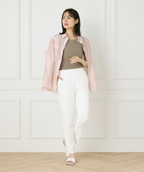 INED / イネド タンクトップ | コットンリブタンクトップ《YVON》 | 詳細11