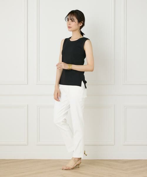 INED / イネド タンクトップ | コットンリブタンクトップ《YVON》 | 詳細6