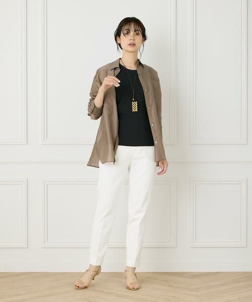 INED / イネド タンクトップ | コットンリブタンクトップ《YVON》 | 詳細7