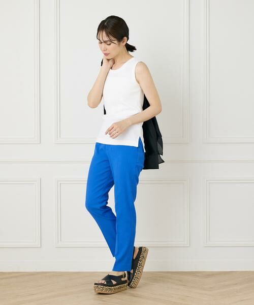 INED / イネド タンクトップ | コットンリブタンクトップ《YVON》 | 詳細9