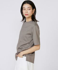 INED / イネド Tシャツ | 《大きいサイズ》サイドスリットデザインTシャツ