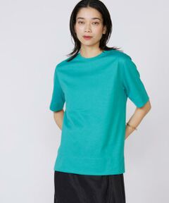 INED / イネド Tシャツ | 《大きいサイズ》サイドスリットデザインTシャツ