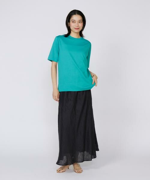 INED / イネド Tシャツ | 《大きいサイズ》サイドスリットデザインTシャツ | 詳細8