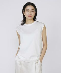 INED / イネド Tシャツ | 《大きいサイズ》フレンチスリーブトップス