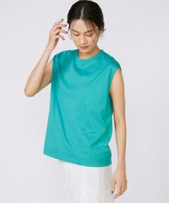 INED / イネド Tシャツ | 《大きいサイズ》フレンチスリーブトップス