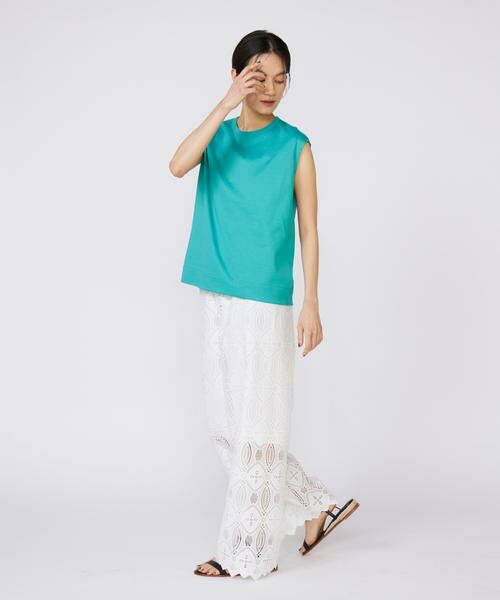 INED / イネド Tシャツ | 《大きいサイズ》フレンチスリーブトップス | 詳細12