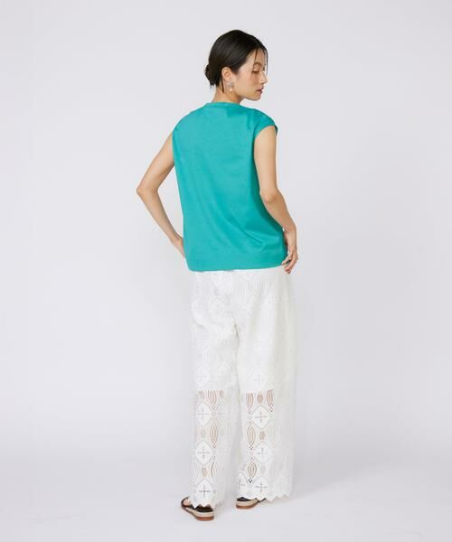 INED / イネド Tシャツ | 《大きいサイズ》フレンチスリーブトップス | 詳細29