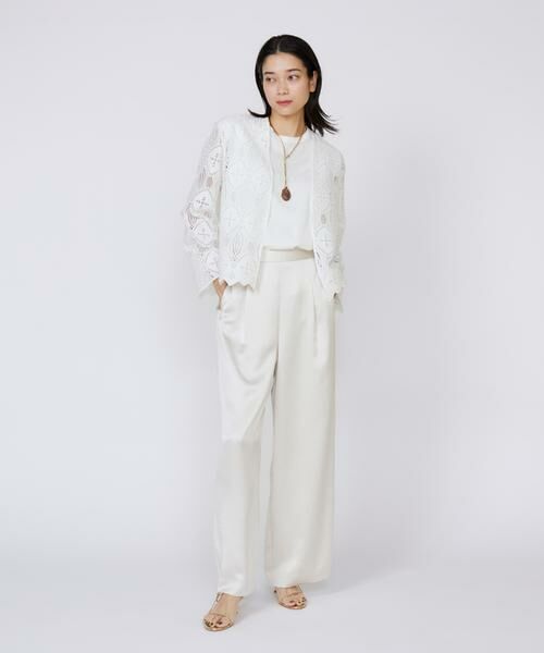 INED / イネド Tシャツ | 《大きいサイズ》フレンチスリーブトップス | 詳細20