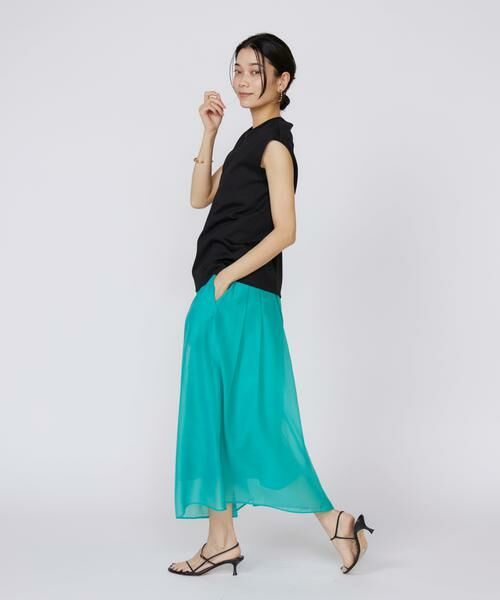 INED / イネド Tシャツ | 《大きいサイズ》フレンチスリーブトップス | 詳細23