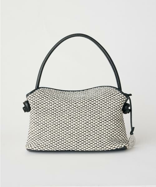 INED / イネド ショルダーバッグ | 《FAVORITE》ラフィア風ワンハンドルバッグ《MARCO MASI》 | 詳細4