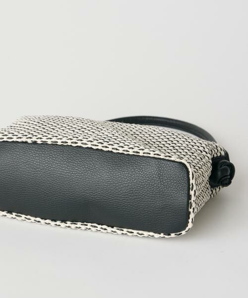 INED / イネド ショルダーバッグ | 《FAVORITE》ラフィア風ワンハンドルバッグ《MARCO MASI》 | 詳細5