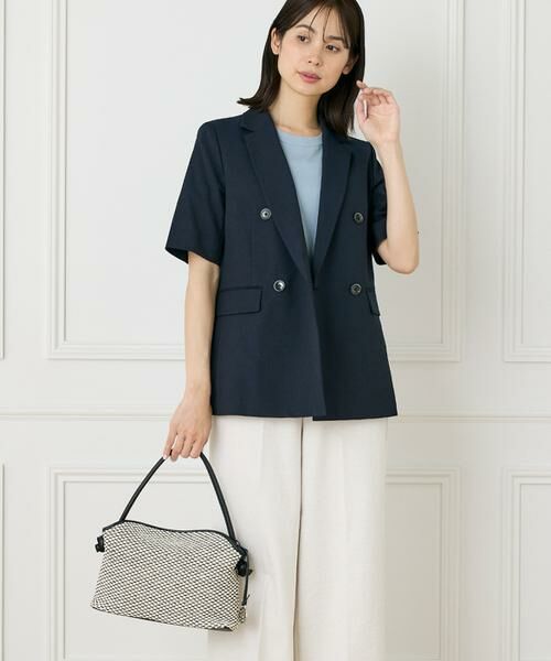 INED / イネド ショルダーバッグ | 《FAVORITE》ラフィア風ワンハンドルバッグ《MARCO MASI》 | 詳細7