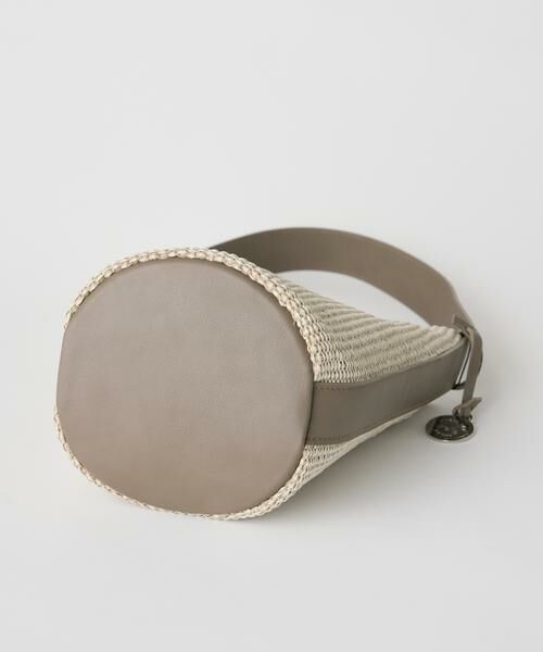 INED / イネド ショルダーバッグ | 《FAVORITE》ラフィア風ワンハンドルバケツバッグ《MARCO MASI》 | 詳細4