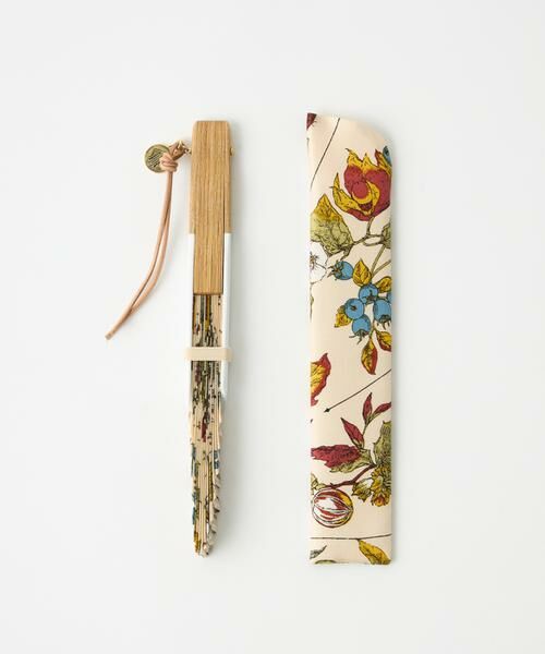 INED / イネド その他小物 | 《FAVORITE》扇子　シーズナルフルール《manipuri》 | 詳細1