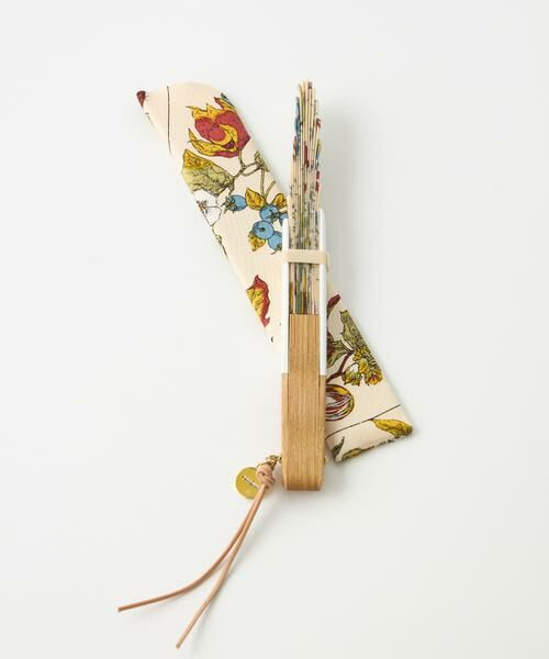 INED / イネド その他小物 | 《FAVORITE》扇子　シーズナルフルール《manipuri》 | 詳細2