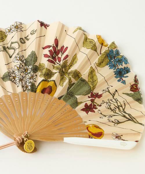 INED / イネド その他小物 | 《FAVORITE》扇子　シーズナルフルール《manipuri》 | 詳細5