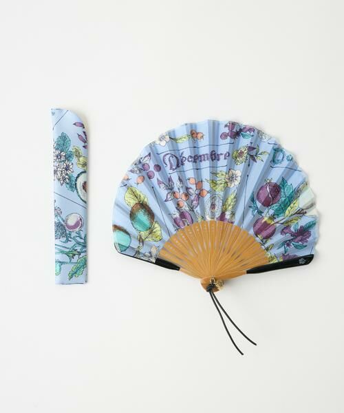 INED / イネド その他小物 | 《FAVORITE》扇子　シーズナルフルール《manipuri》 | 詳細8