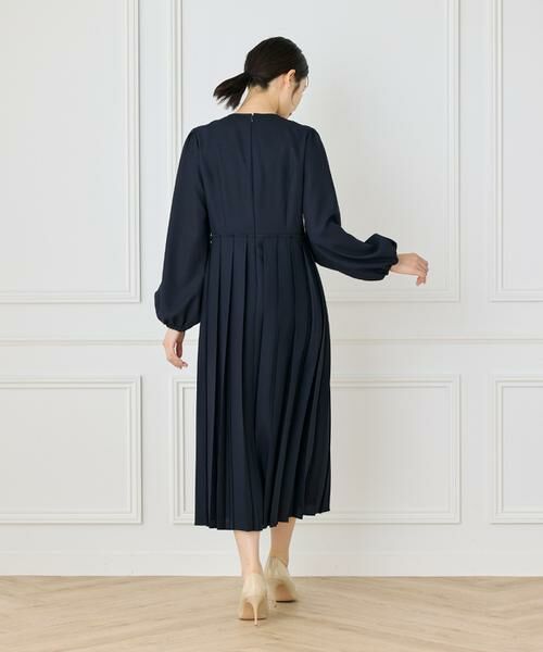 INED / イネド ミニ丈・ひざ丈ワンピース | 《大きいサイズ》クラシックプリーツワンピース《la veille by SUPERIOR CLOSET》 | 詳細10
