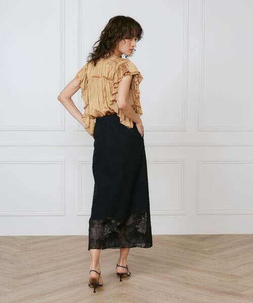 INED / イネド ミニ・ひざ丈スカート | 裾レーススカート《la veille by SUPERIOR CLOSET》 | 詳細10