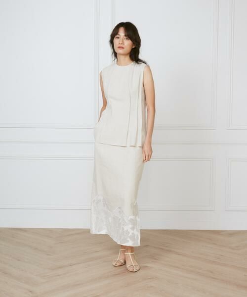 INED / イネド ミニ・ひざ丈スカート | 裾レーススカート《la veille by SUPERIOR CLOSET》 | 詳細3