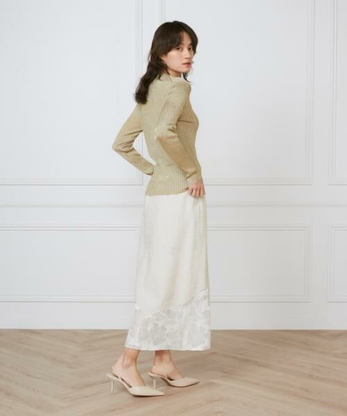 INED / イネド ミニ・ひざ丈スカート | 裾レーススカート《la veille by SUPERIOR CLOSET》 | 詳細7