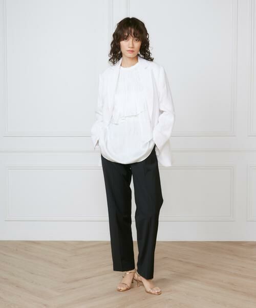 INED / イネド その他パンツ | 《大きいサイズ》ストレートパンツ《la veille by SUPERIOR CLOSET》 | 詳細5