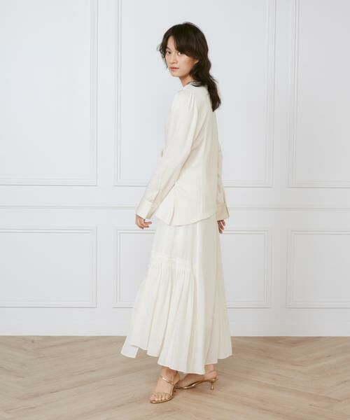 INED / イネド シャツ・ブラウス | 《大きいサイズ》ウエストひねりブラウス《la veille by SUPERIOR CLOSET》 | 詳細3