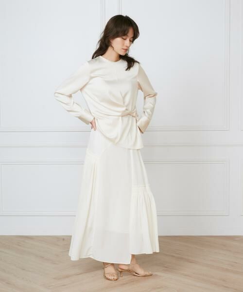 INED / イネド シャツ・ブラウス | 《大きいサイズ》ウエストひねりブラウス《la veille by SUPERIOR CLOSET》 | 詳細6