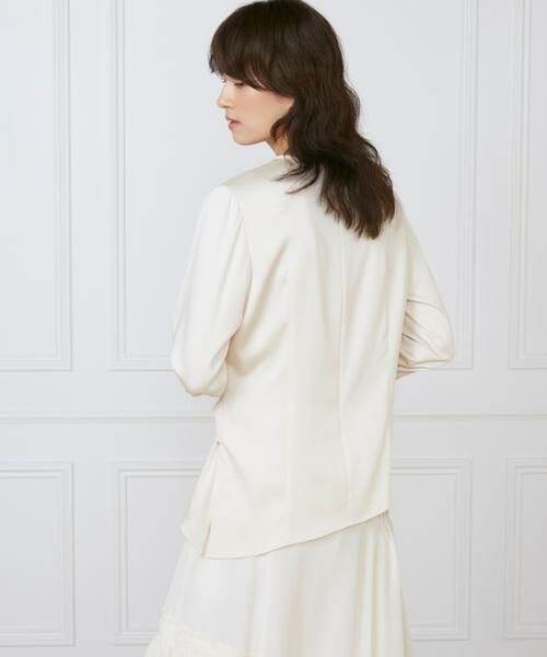 INED / イネド シャツ・ブラウス | 《大きいサイズ》ウエストひねりブラウス《la veille by SUPERIOR CLOSET》 | 詳細8