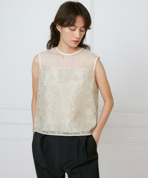 INED / イネド シャツ・ブラウス | オーガンジーブラウス《la veille by SUPERIOR CLOSET》 | 詳細8
