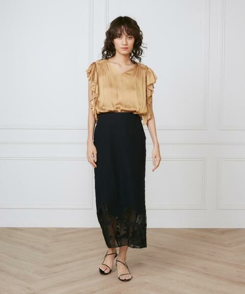 INED / イネド シャツ・ブラウス | フラッタースリーブブラウス《la veille by SUPERIOR CLOSET》 | 詳細2