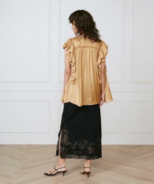 INED / イネド シャツ・ブラウス | フラッタースリーブブラウス《la veille by SUPERIOR CLOSET》 | 詳細4