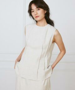 INED / イネド シャツ・ブラウス | ウエストピンタックブラウス　《la veille by SUPERIOR CLOSET》